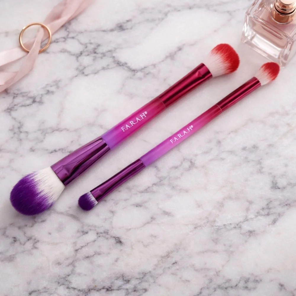 F.A.R.A.H Blush & Highlight and Shade & Blend Brush Set Sep sale